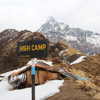 Trek to High Camp